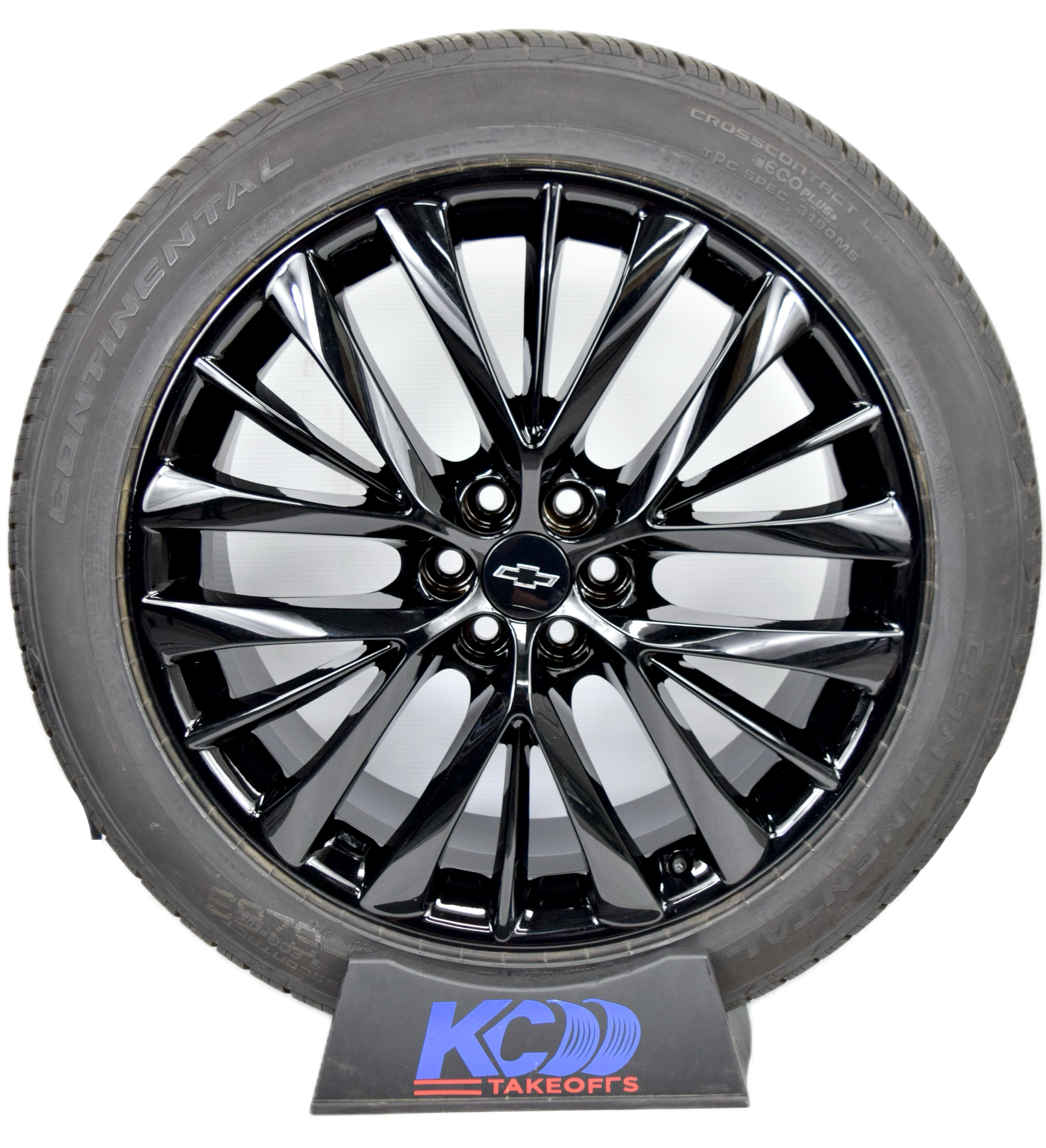 22" Chevy Traverse Blazer OEM Black Wheels