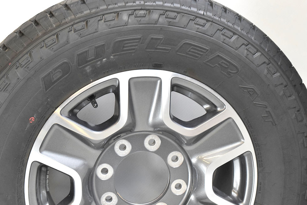 Thumbnail: 18" NEW Ford F-250 F-350 EX-4 OEM LARIAT rims wheels A/T 2023 f250 f350