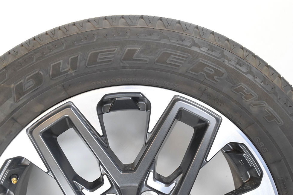 Thumbnail: 20" Toyota Tundra TRD OEM wheels rims tires