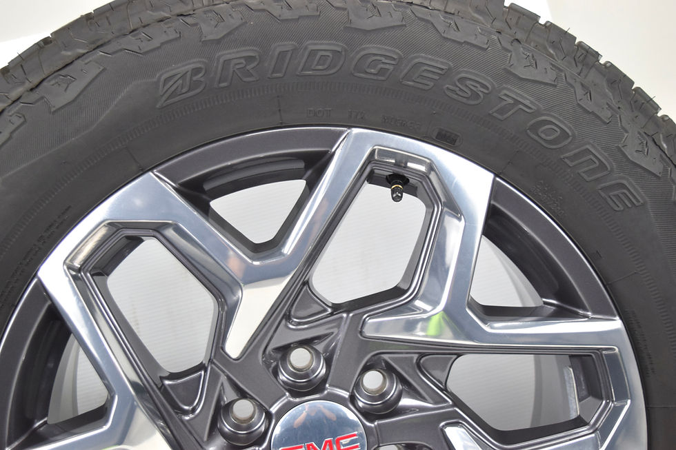 Thumbnail: 20" NEW GMC SIERRA 20" GREY MACHINED OEM Wheels and Tires