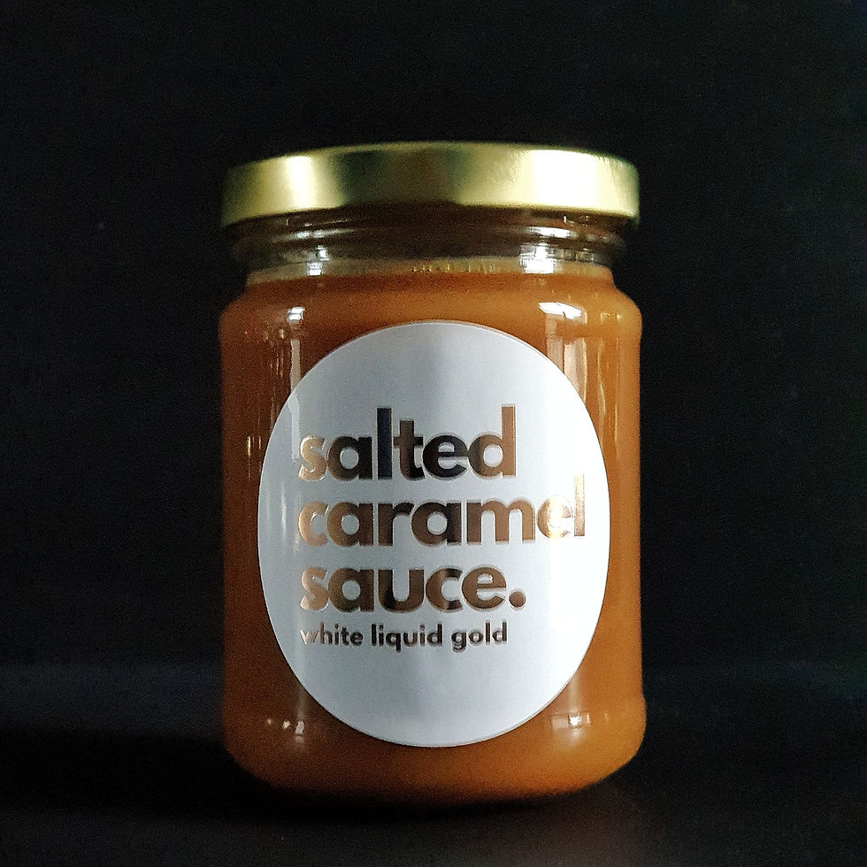 WHITE GOLD Salted Caramel Sauce
