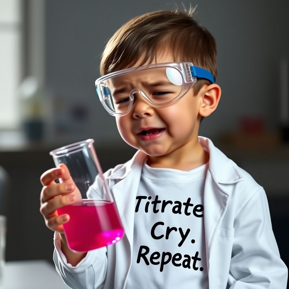 Titrate. Cry. Repeat. How the Blind Titration Challenge improved acid-base titration.