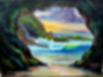 Kauai Sea Cave $60(12x16) (5 hour class)