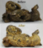 Distressed Gold Gilding - Buddha