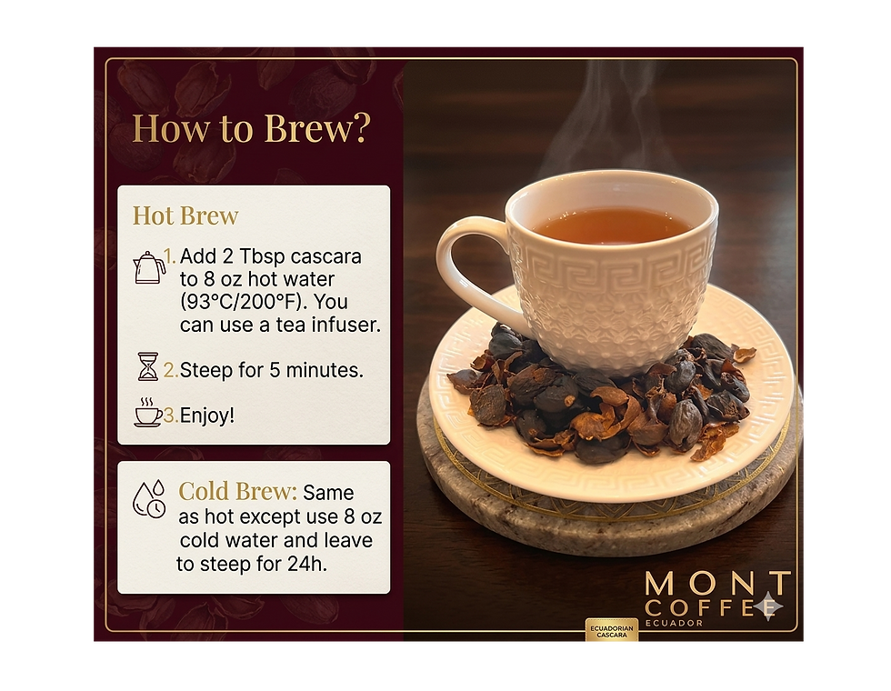 Thumbnail: GEISHA COFFEE CASCARA - FRUIT TEA - 3OZ