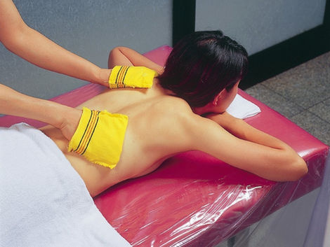 Korean body scrub treatment at Seoul Spa and Sauna