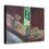 Thumbnail: Canvas Gallery Wraps - Cute Raccoon Love Cityscape Wall Art - Love Is Recyclable