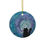 Thumbnail: Galaxy Cat Ceramic Ornament