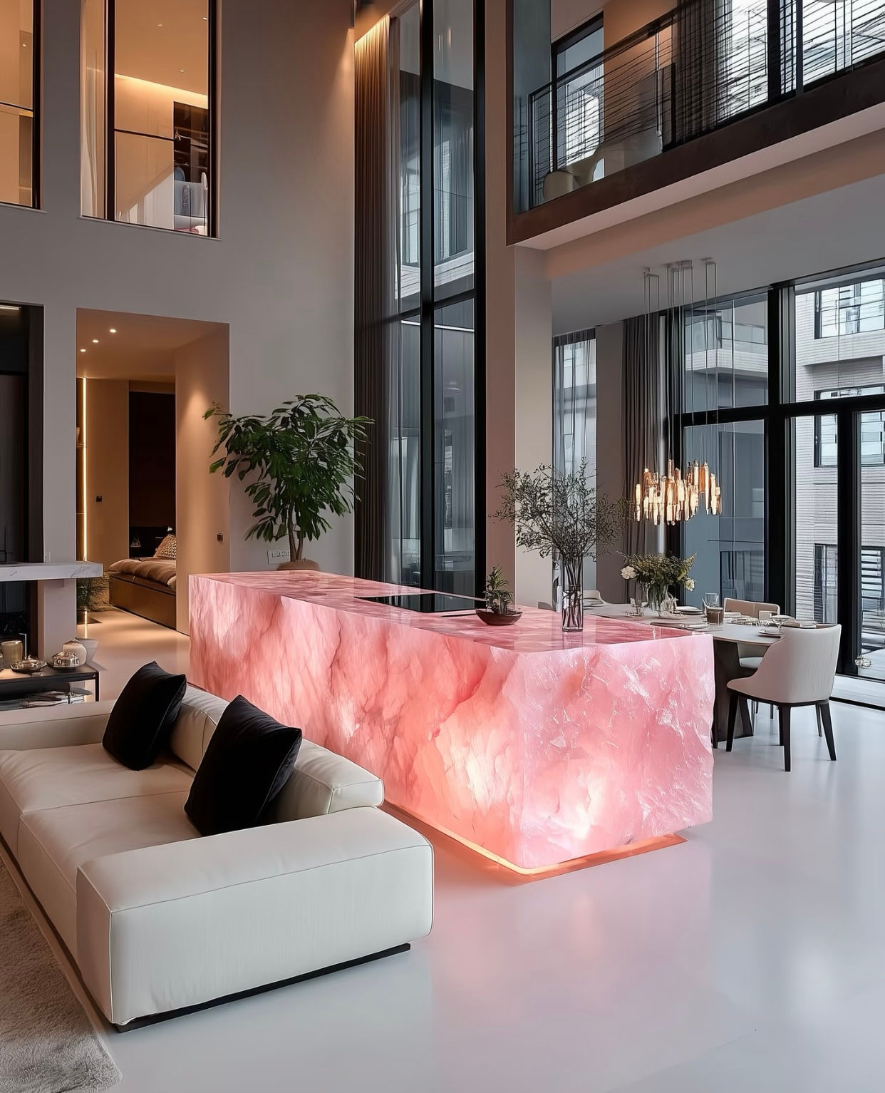 PREMIUM Quartz Counter Kitchen Island