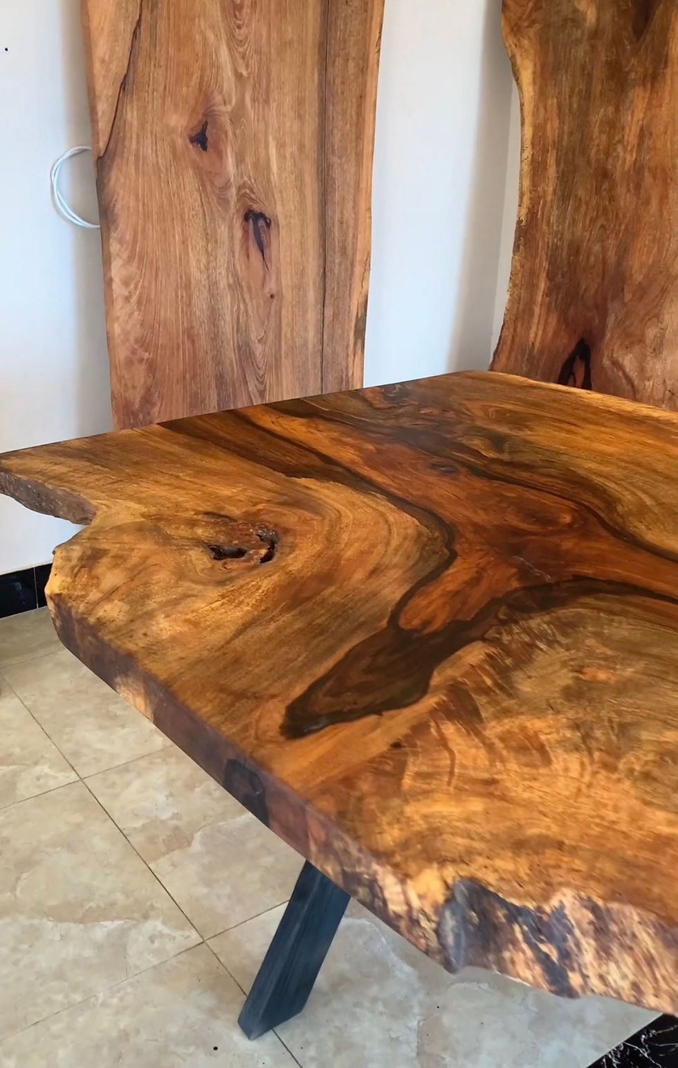 Thumbnail: Wholesale min MOQ 20-60 pcs - Mango Exotic Wood Dining Table