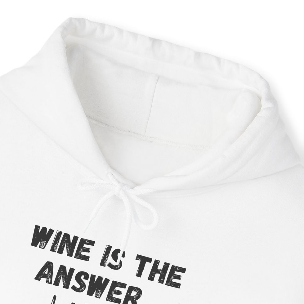Thumbnail: Unisex Hooded Sweatshirt Adult Humor Wine Gifts Camping Fun