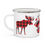 Thumbnail: Enamel Camping Mug-Buffalo Plaid Moose Design