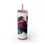 Thumbnail: Front view of Gothic Flower 20oz. Stainless Skinny Tumbler