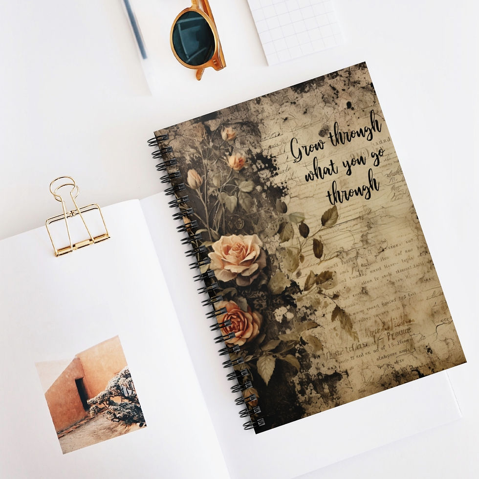 Thumbnail: Motivational Quote, Spiral Notebook - 118 pages Ruled Line, 6"x8"