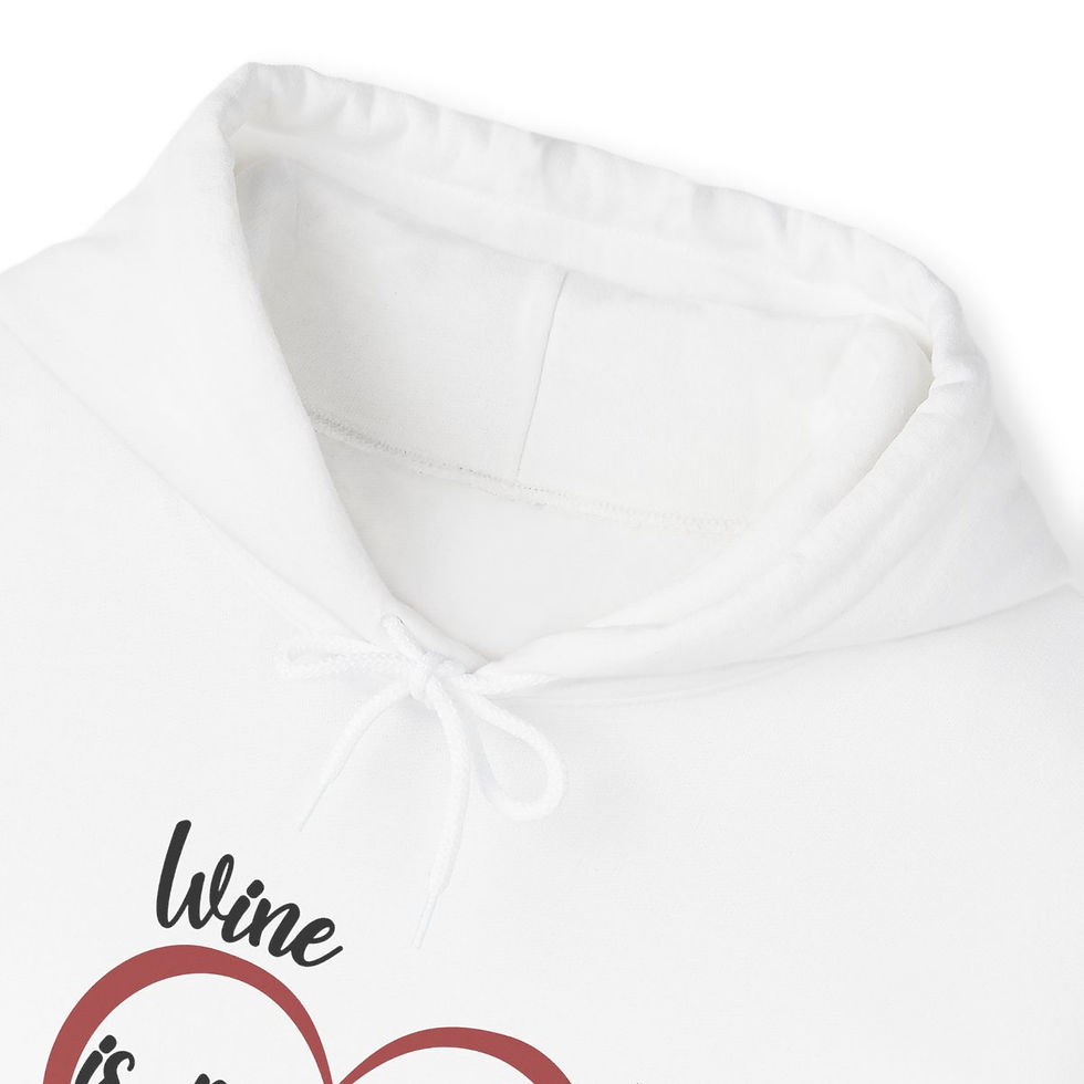 Thumbnail:  Unisex Hooded Sweatshirt Funny Adult Humor Wine Gifts 