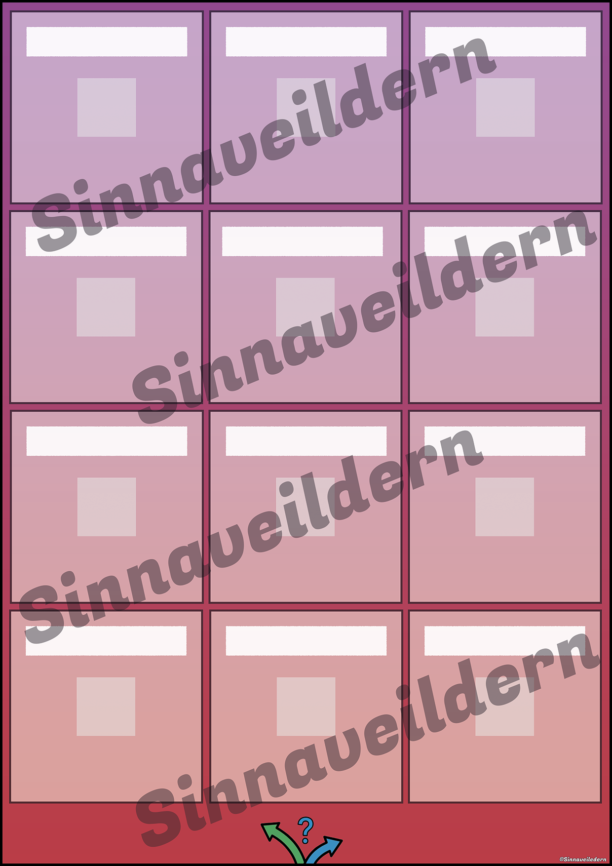 Velgetavle (12) | Rød