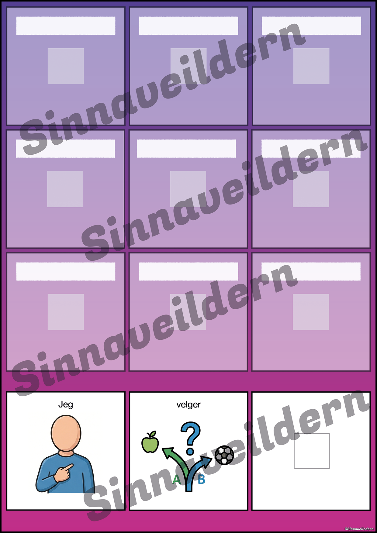 Velgetavle (9) | Lilla