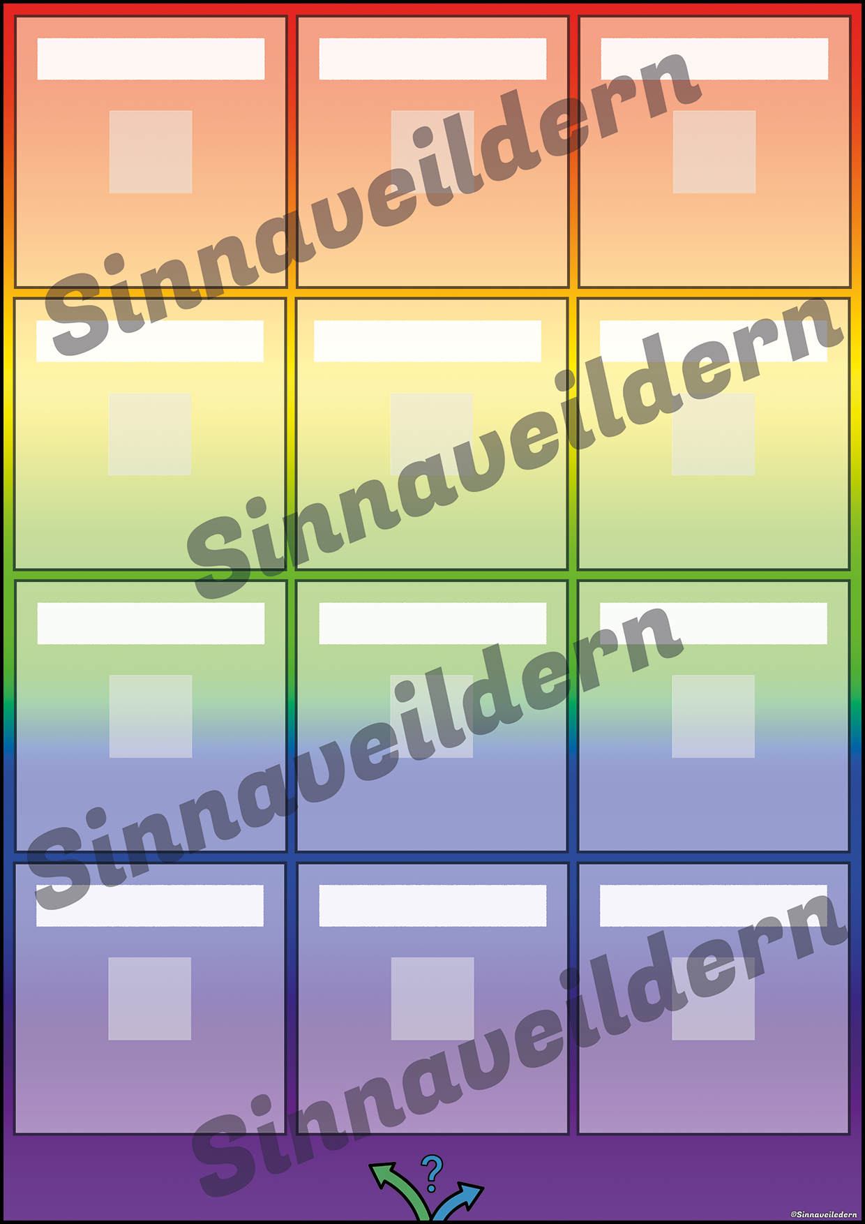 Velgetavle (12) | Regnbue