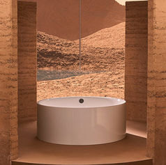 baignoire acier émaillé, receveur de douche acier émaillé, vasque acier vitrifié, baignoire design, fabricant allemand