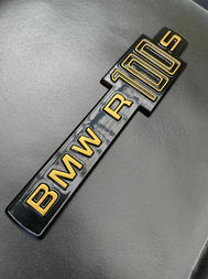 BMW emblem, zweifarbig pulverbeschichtet. Wir lieben´s customized!