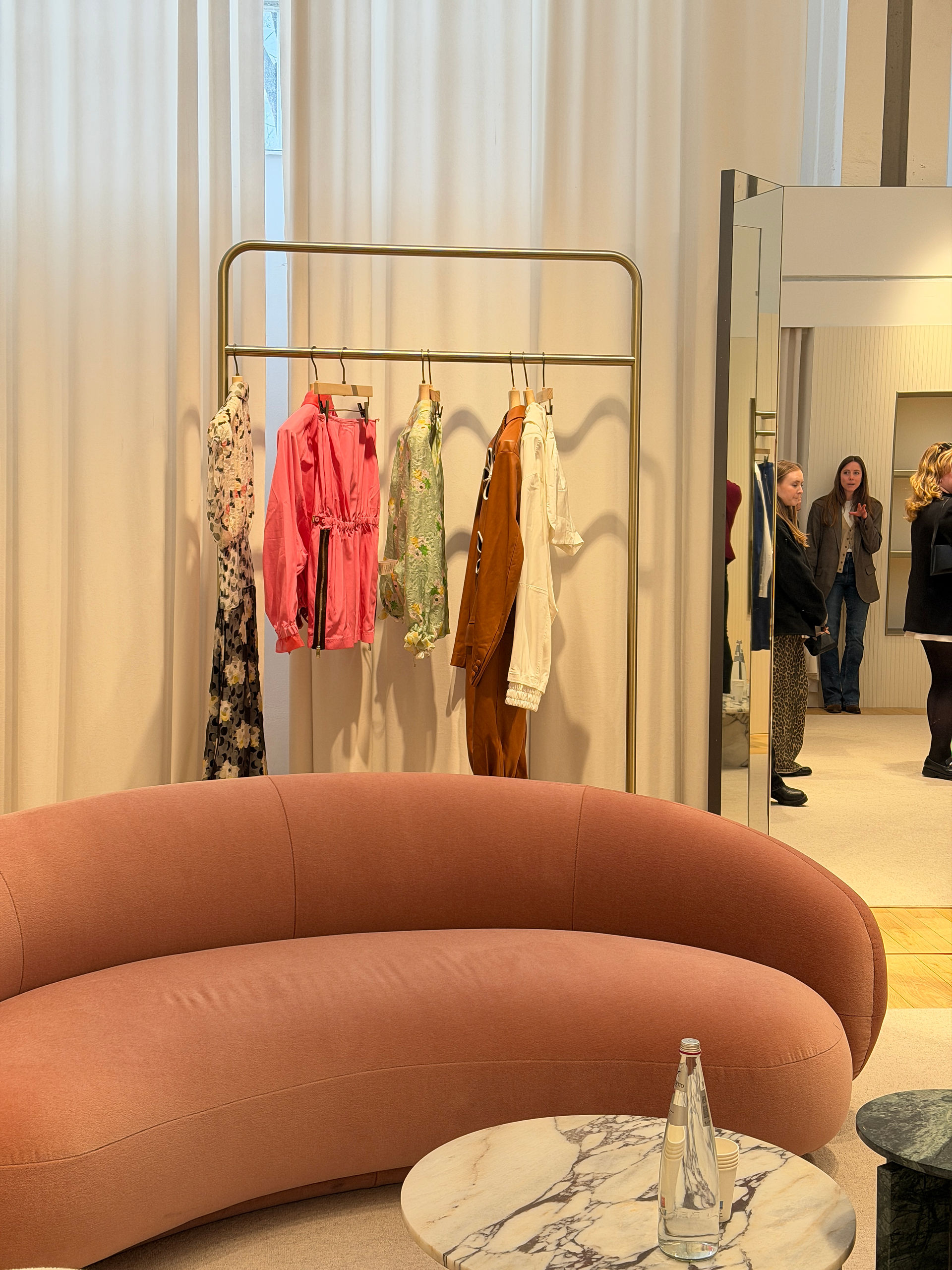Their in-office boutique for fittings