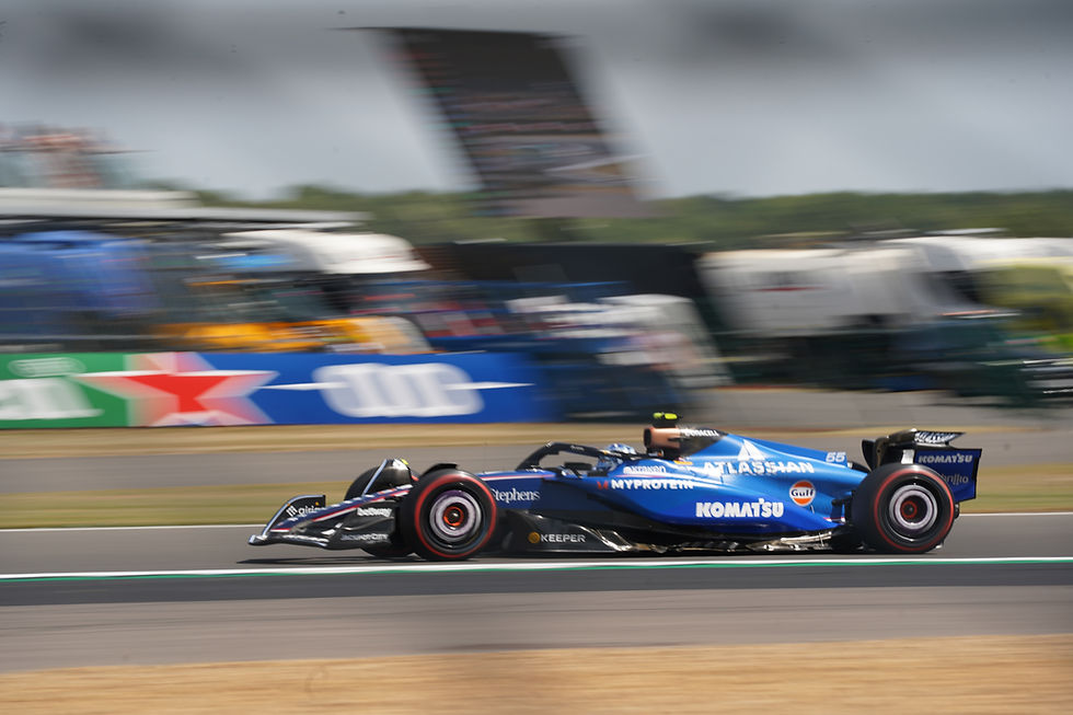 Thumbnail: Formula 1 car speeding on track