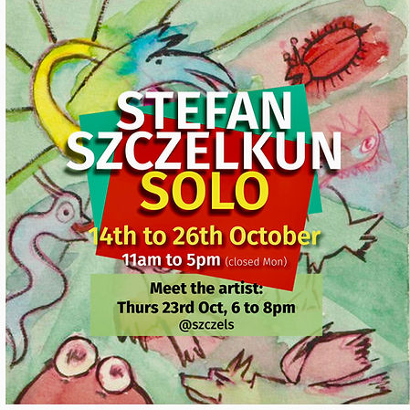 Stefan Szczelkun Solo Show
