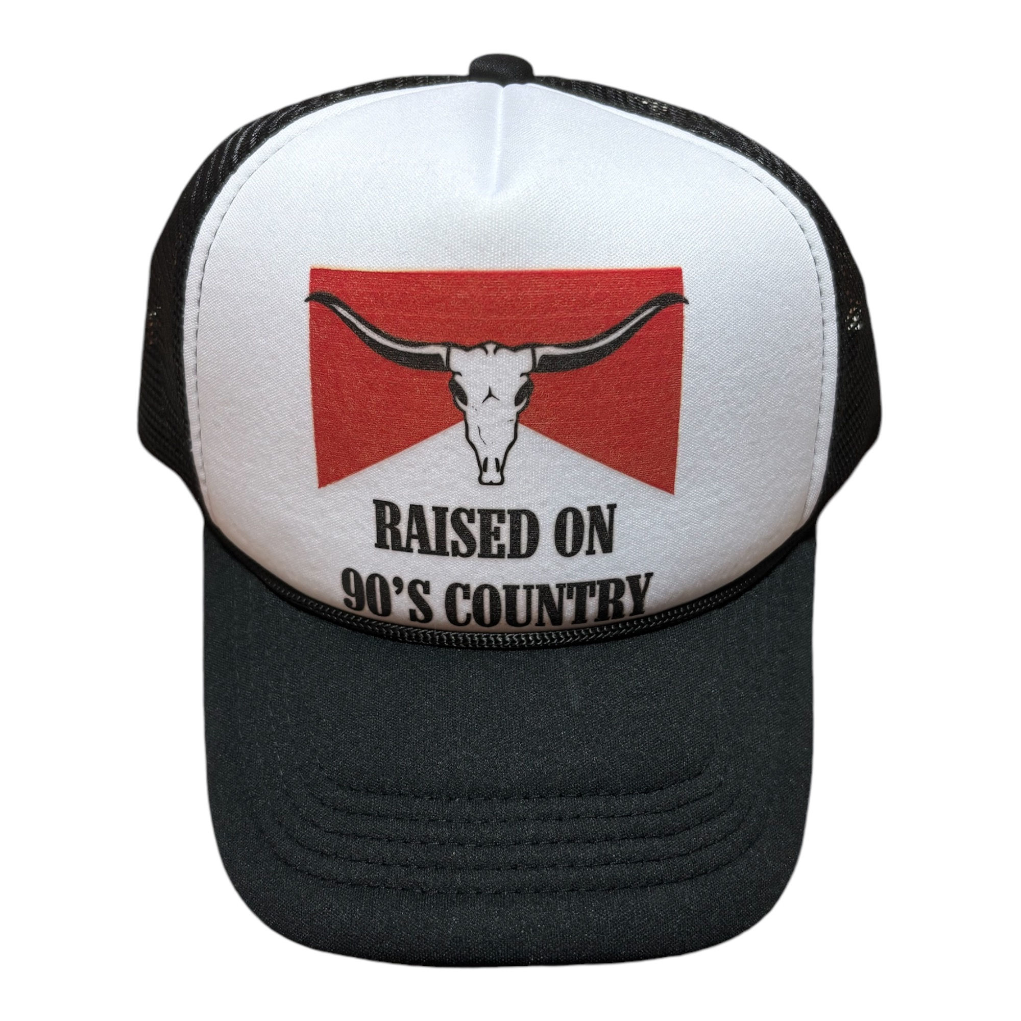 Raised On 90s Country Trucker Hat
