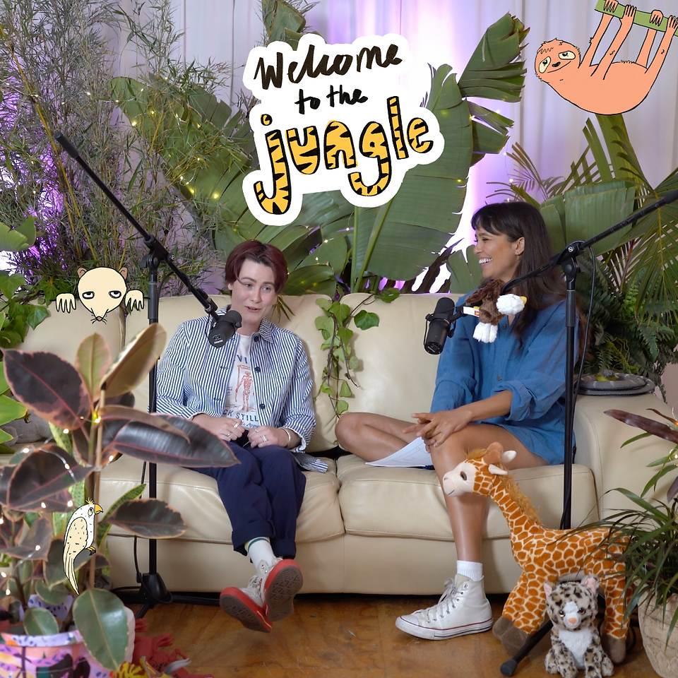 robyn lambird and amberley lobo on the welcome to the jungle podcast