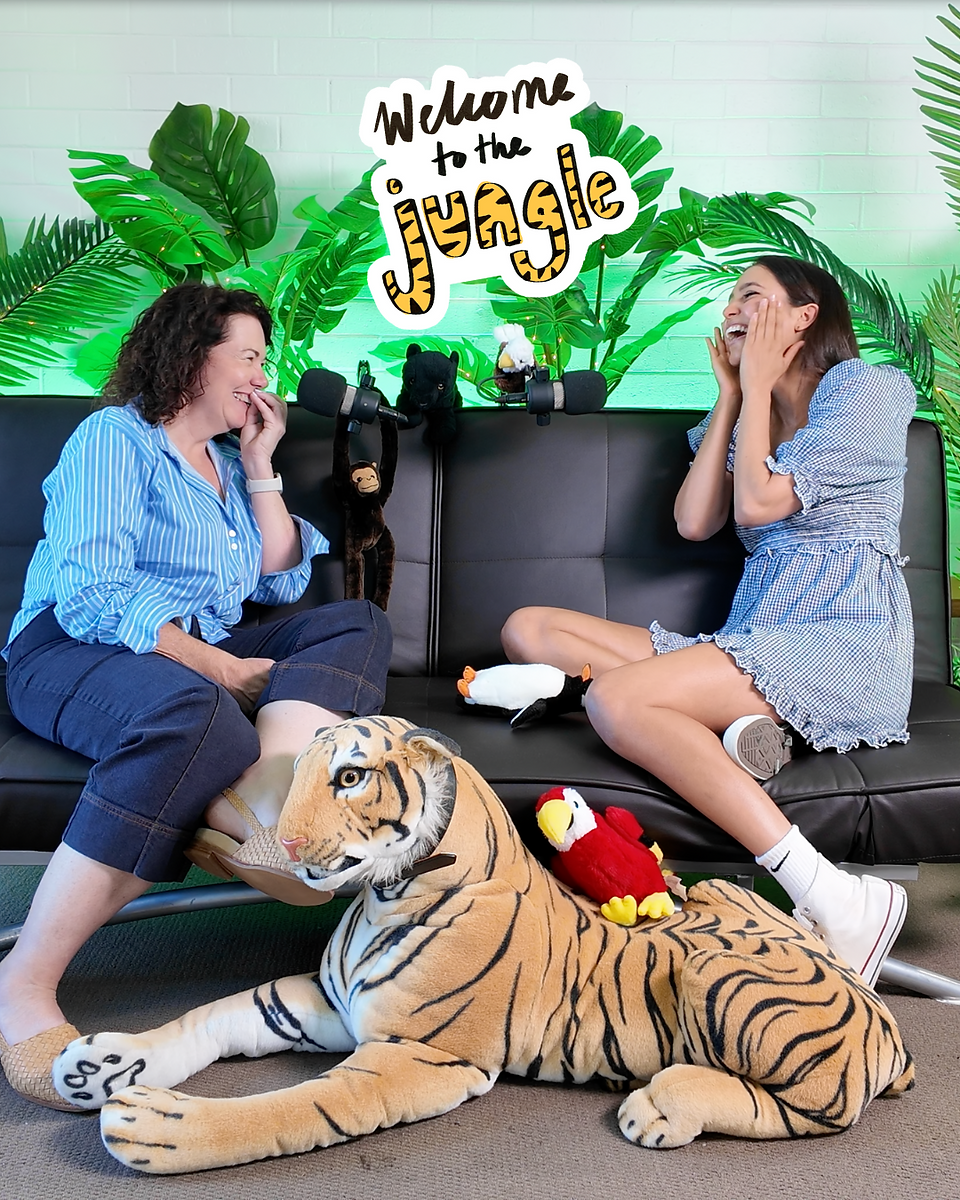 natalie locke and amberley lobo on welcome to the jungle podcast