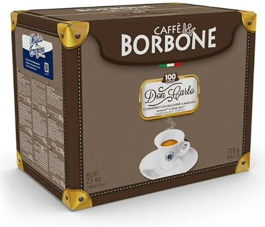 Miniatura: Borbone ROSSO A MODO MIO 100 capsule