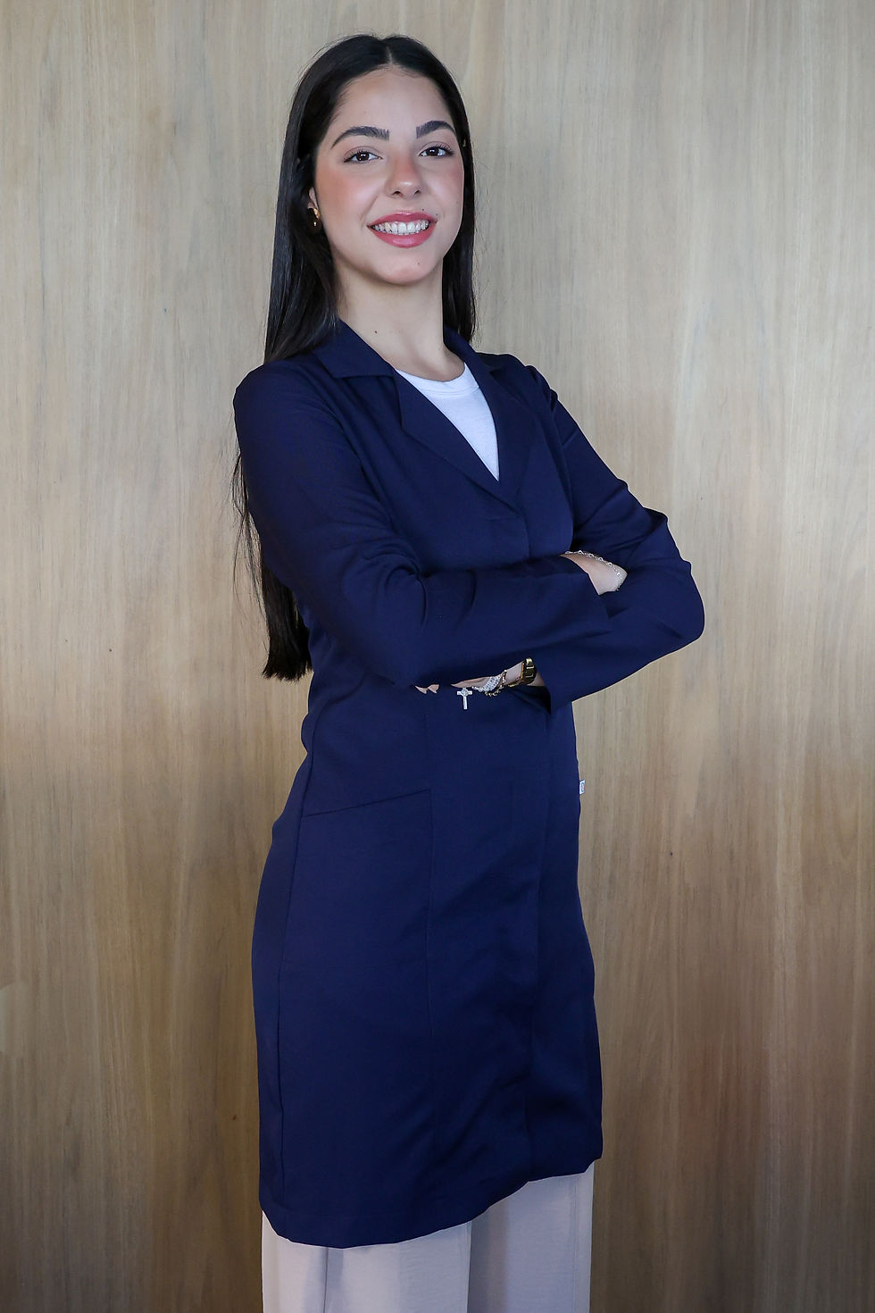 Miniatura: JALECO FEMININO II GOLA BLAZER