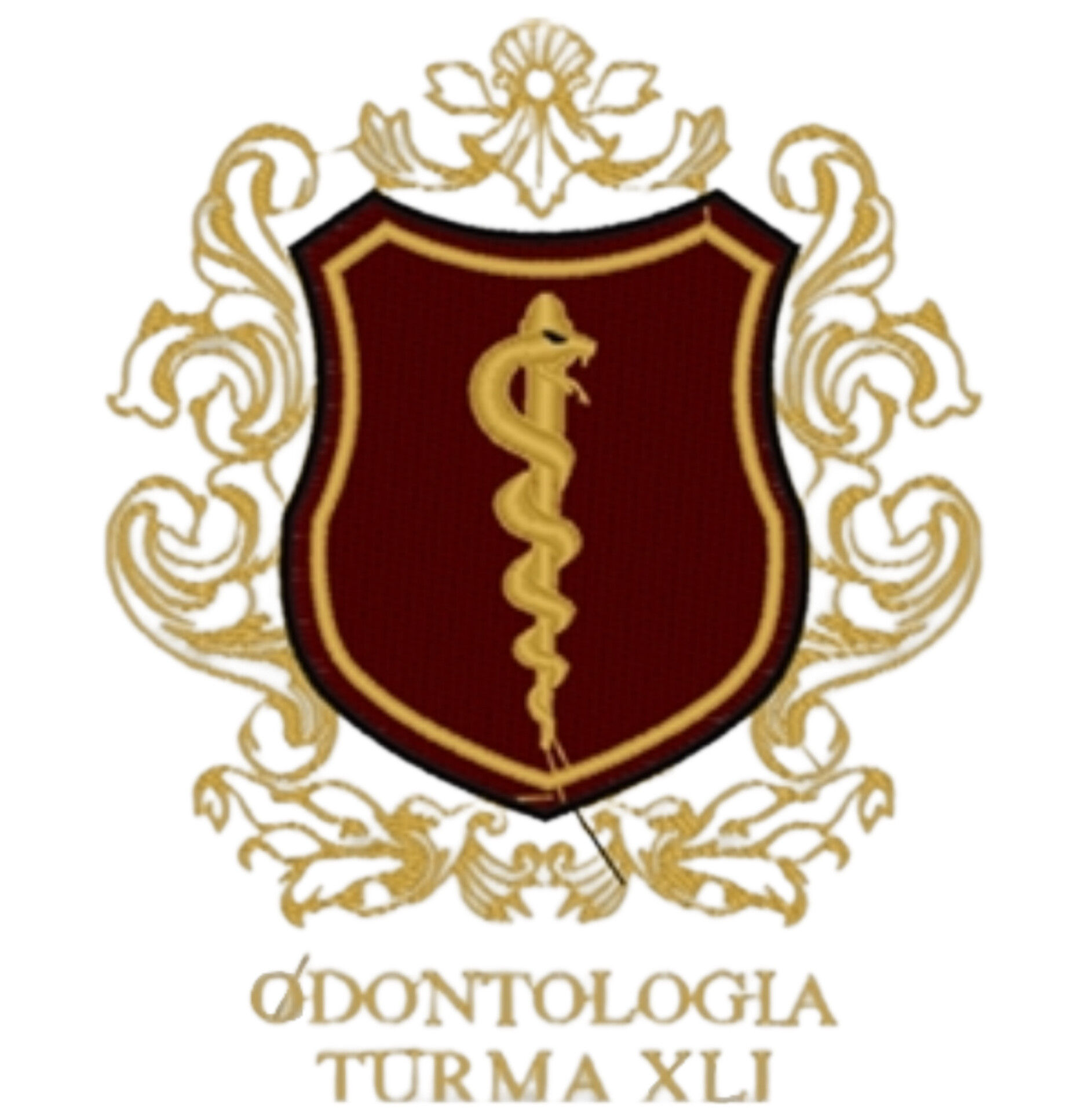 Brasão Odontologia Turma 41 e 42 (XLI / XLII)