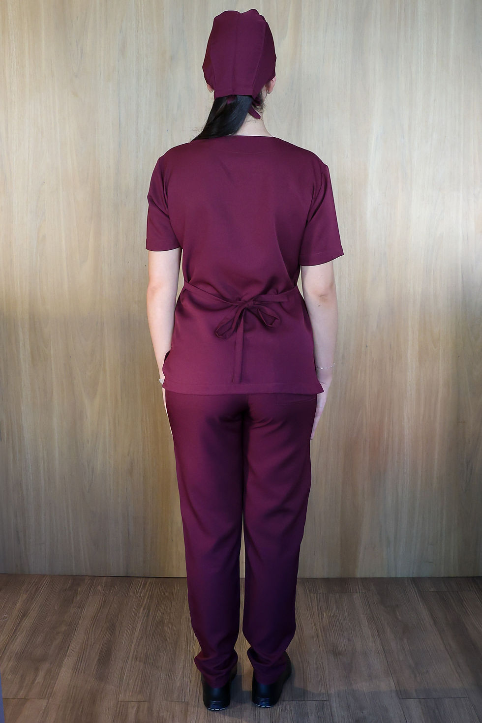 Miniatura: KIT CIRÚRGICO GABARDINE M/C VINHO