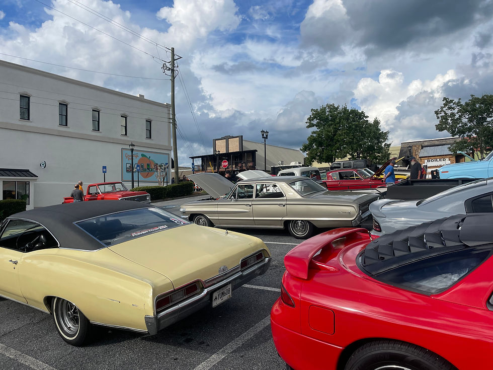Car Show Downtown Dallas GA