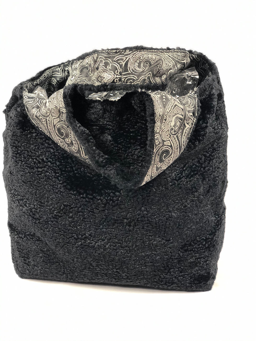 Miniaturbild: Bouclé schwarz
