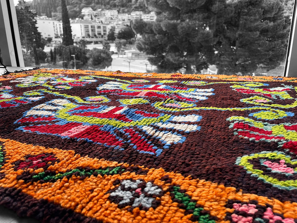 Thumbnail: Mostar – handwoven rug in wool