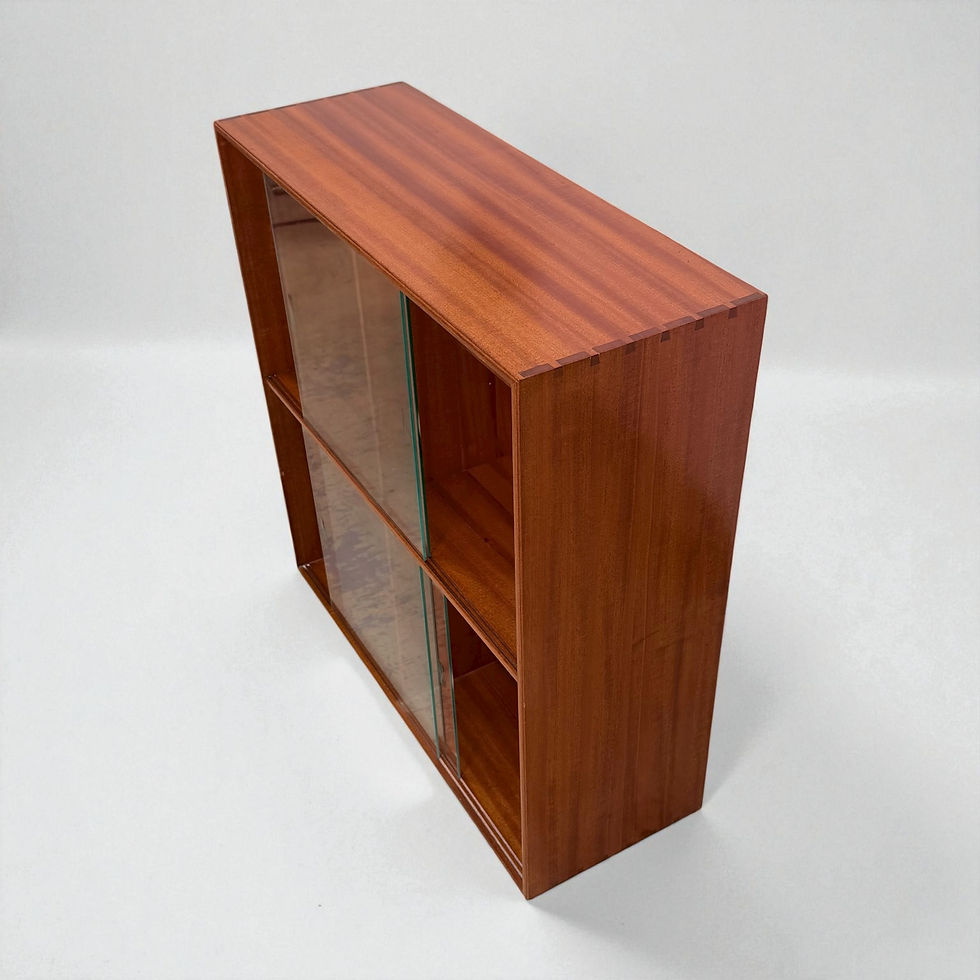 Thumbnail: Mogens Koch vitrine i mahogni | Rud. Rasmussen