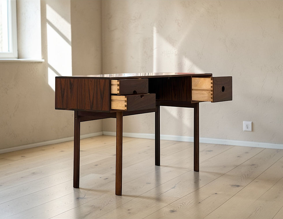 Thumbnail: AKSEL KJERSGAARD MODEL 40 – SKRIVEBORD I PALISANDER