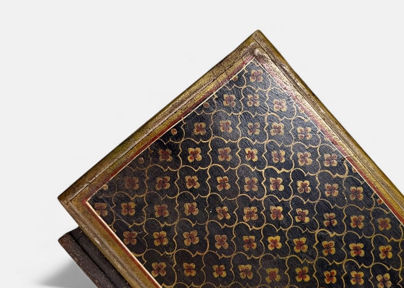 Thumbnail: Hand-Painted Mini Chest of Drawers — Folk Art Cabinet