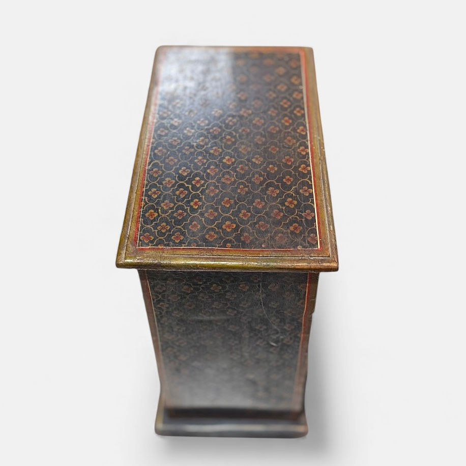 Thumbnail: Hand-Painted Mini Chest of Drawers — Folk Art Cabinet