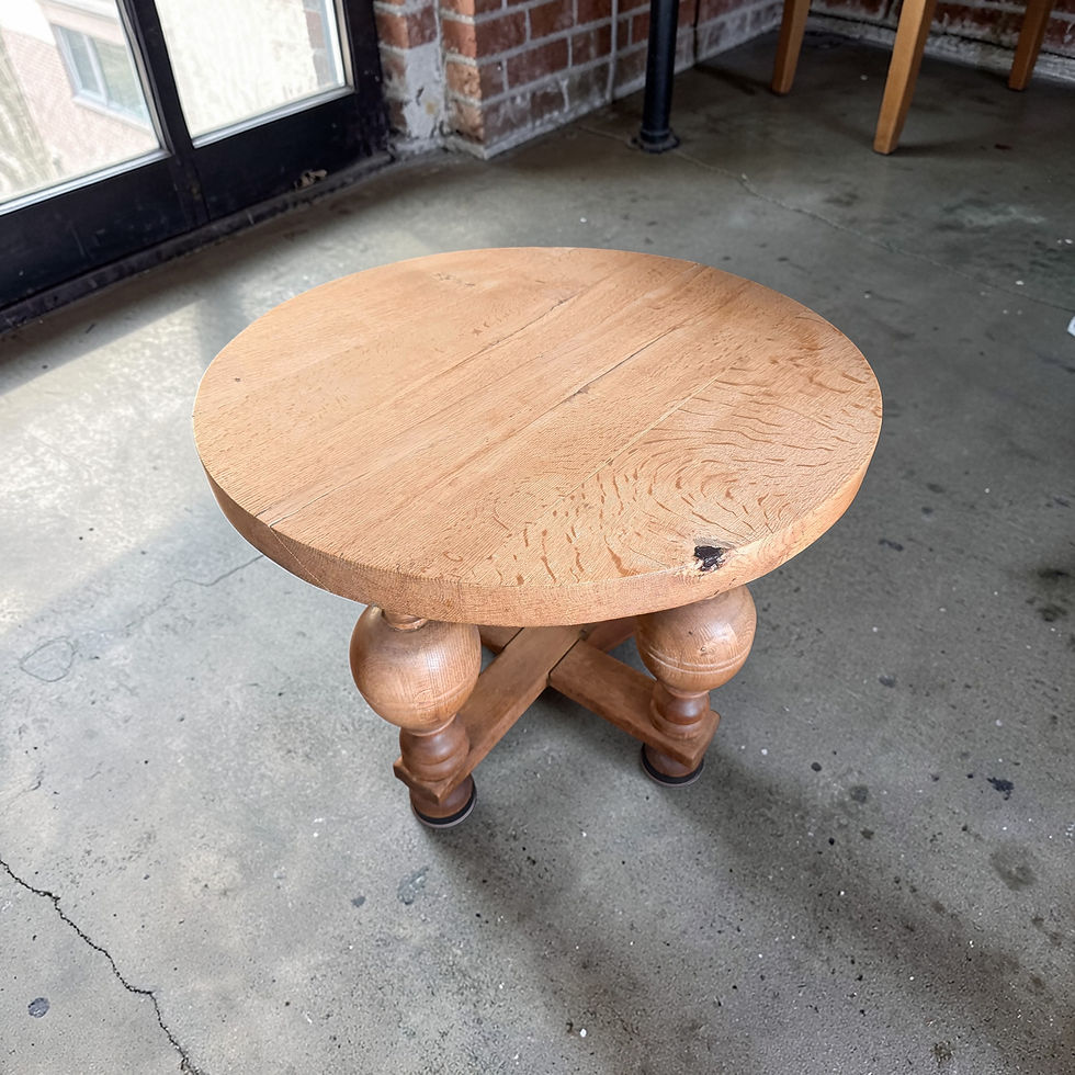 Thumbnail: Oak coffee table – brutalist style