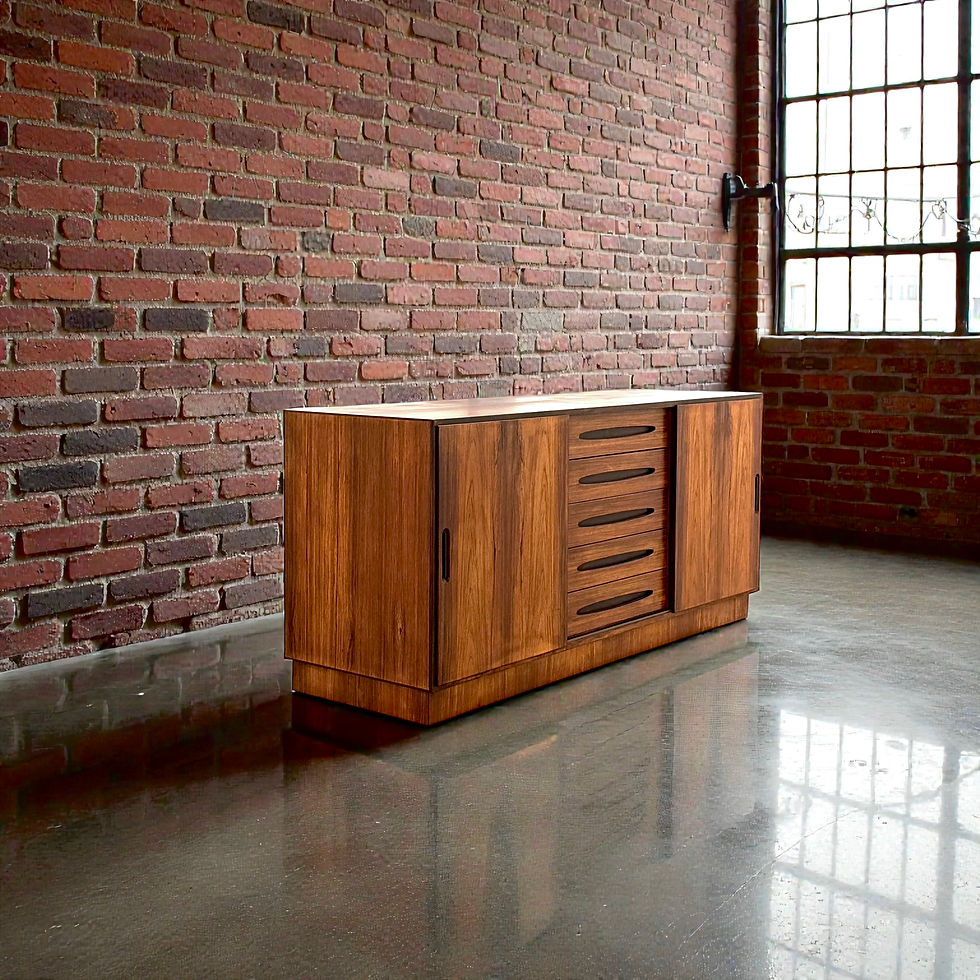 Thumbnail: Low sideboard – Ejvind A. Johansson style