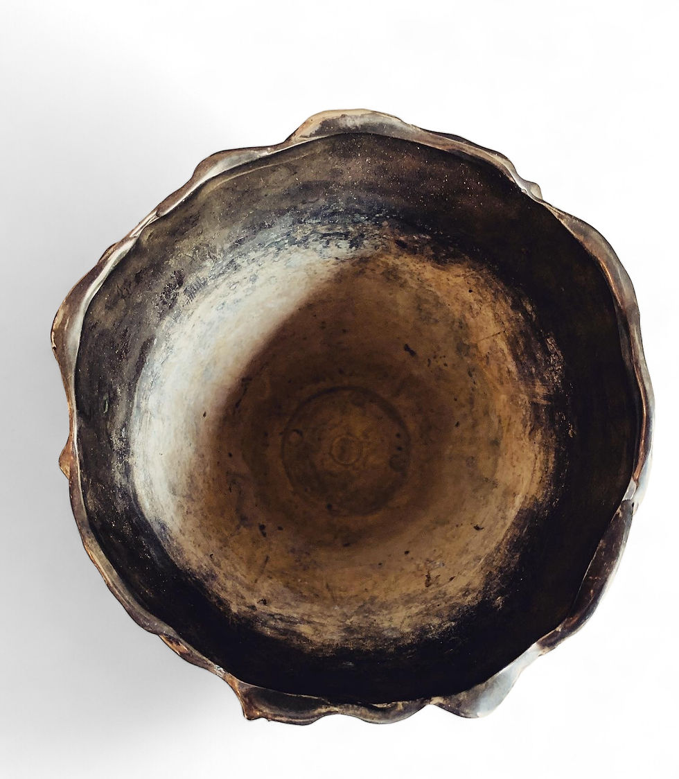 Thumbnail: Vera Lucino – vase in silver-plated ceramic