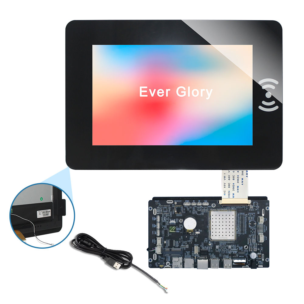 capacitive front ip65 waterproof 15.6 inch touch screen lcd display