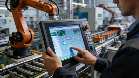 What is the different between a touch screen and a touch display?