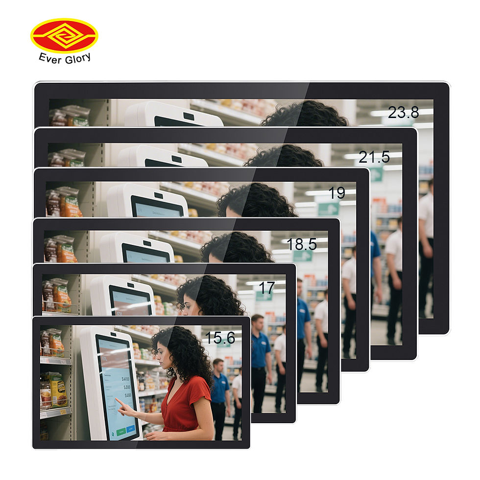 Miniature : Moniteur à écran tactile industriel 15 pouces pcap