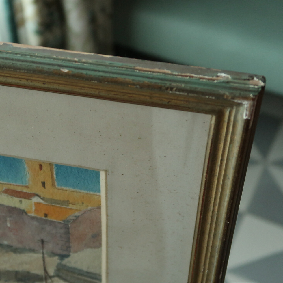 Thumbnail: GOLDEN NOON WATERCOLOR PAINTING