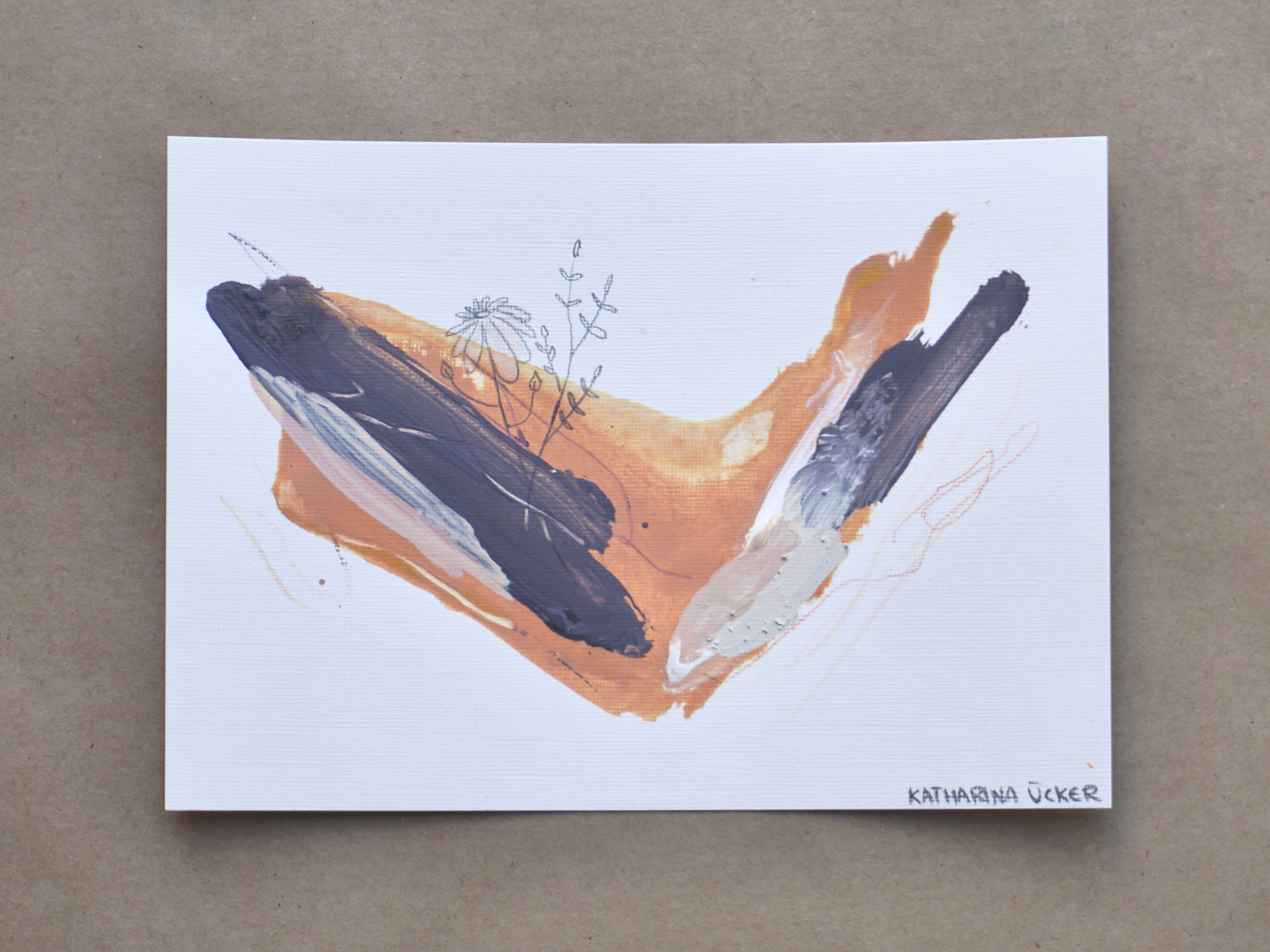 Original Artwork A5 - Acrylic on paper