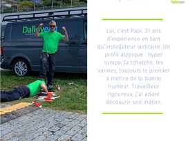 Norman, stagiaire en immersion